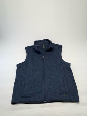 WindRiver Men's Navy Full-Zip Fleece Vest -Size Large